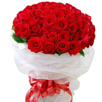 Shanghai Flowers Express 99 Red Rose Bouquet Flower Shop Order Flower Birthday Love Delivery Flower Festival Buy Flower