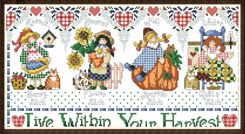 Four Seasons Girls Paper Embroidery 4 Page 128g Color Spray Can Paper Print