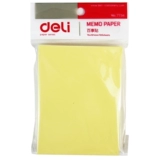 Deli 7734/Нишевый знак/Paper/N Patch/Commerience Paste/Блокнот может разорвать 76*101 мм