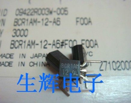 New Imported 2-way Semiconductor Control Rectifier Mitsubishi BCR1AM-12A BCR1AM12 Washing Machine Control 1A600V