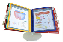 BaiDebao B104 desktop rotating display stand promotional materials menu products front desk A4 document data display