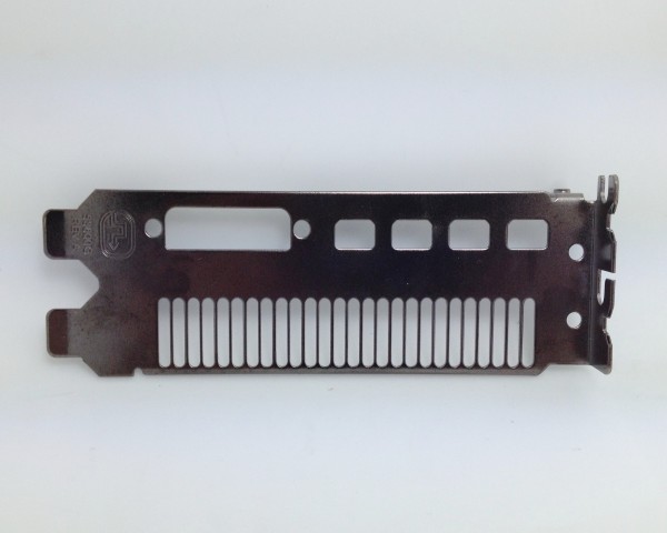 HD7990 graphics card bezel 4 Mini DP DVI interface nickel-plated bezel