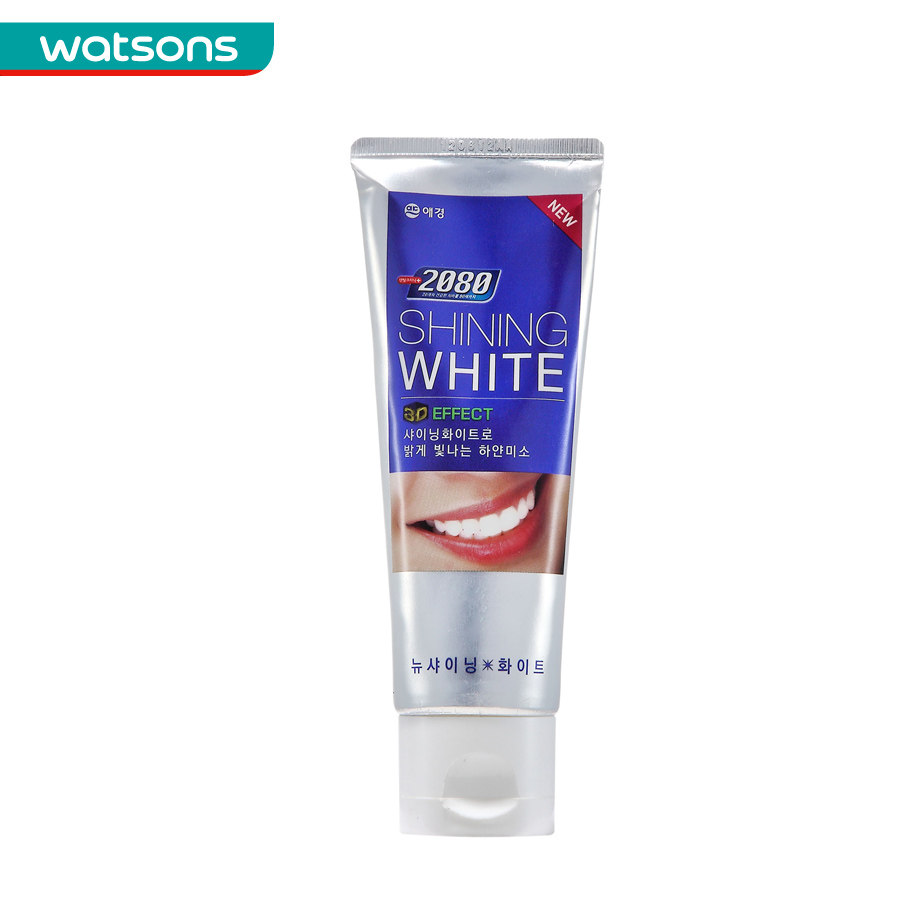 【屈臣氏】   2080 3D美白牙膏100克