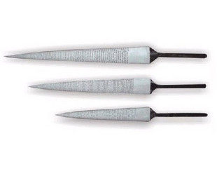 Japanese Kettle Triple Filing Knife] 250mm 10-inch Pointed Woodworking File Plastic Filing AR250-Taobao