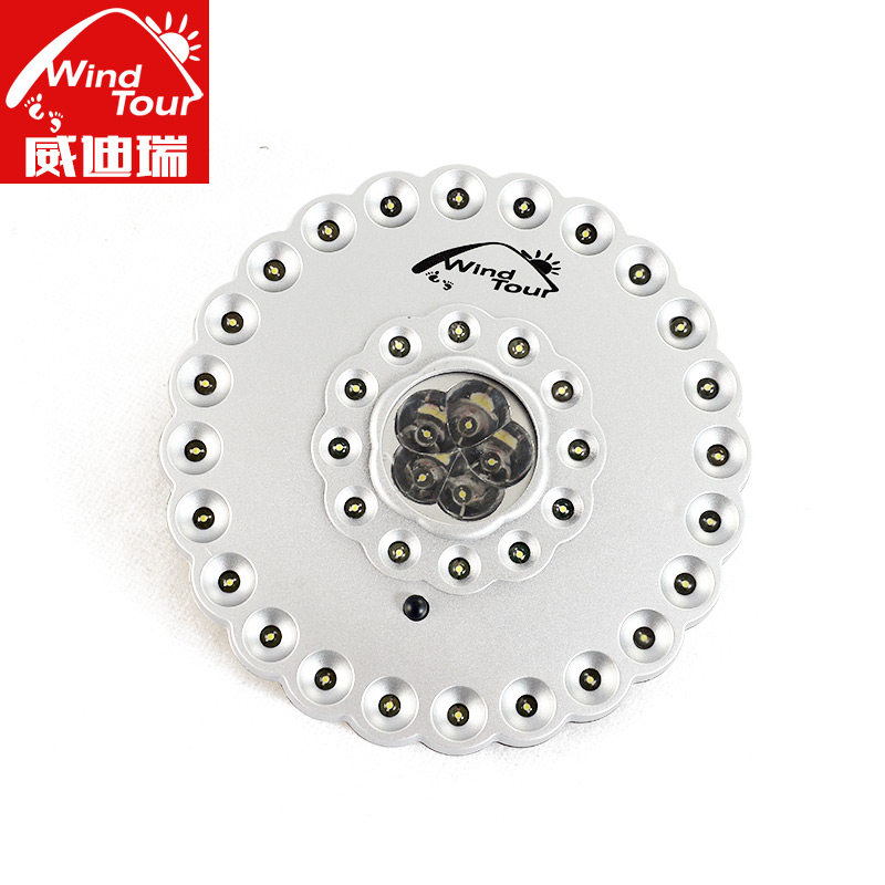 Windtour Weidirui Outdoor Camping 41LED Disc Camping Lights Tent Camping Lights