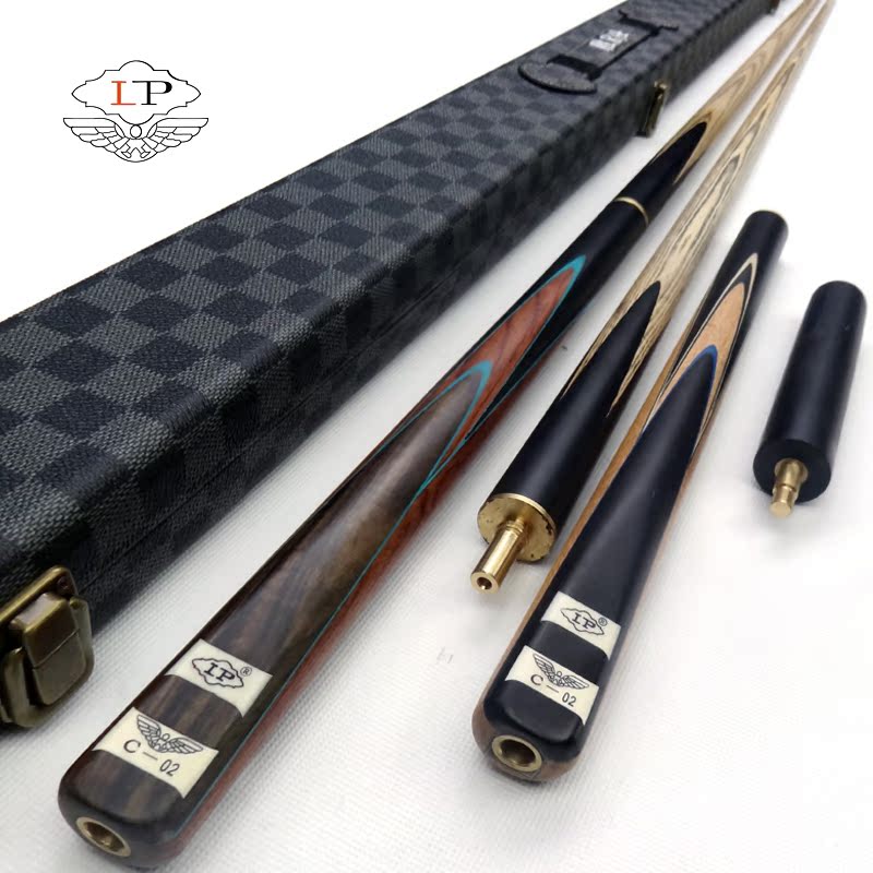 LP C02球杆 胜仕3/4台球套餐包邮正品  黑8球杆7天无理由退货