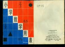 B: 90s nostalgia book 1991 edition of Tomorrow Press Primary School Mathematical Use Form The thin book is very new