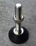 304 stainless steel nylon fixed adjustment foot adjustment foot anchor screw foot pad D30- M4 * M5-M6