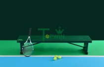 TW-038 Aluminum Alloy Casual Chair Tennis Court Casual Chair Feather Pitches Casual Chair Outdoor Lounge Chair