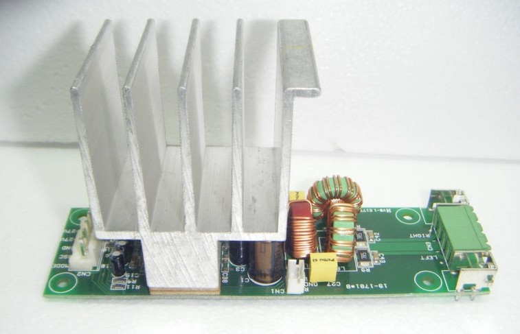 Innovative digital power amplifier dismantling machine digital power amplifier board double 100W TDA8920BTH