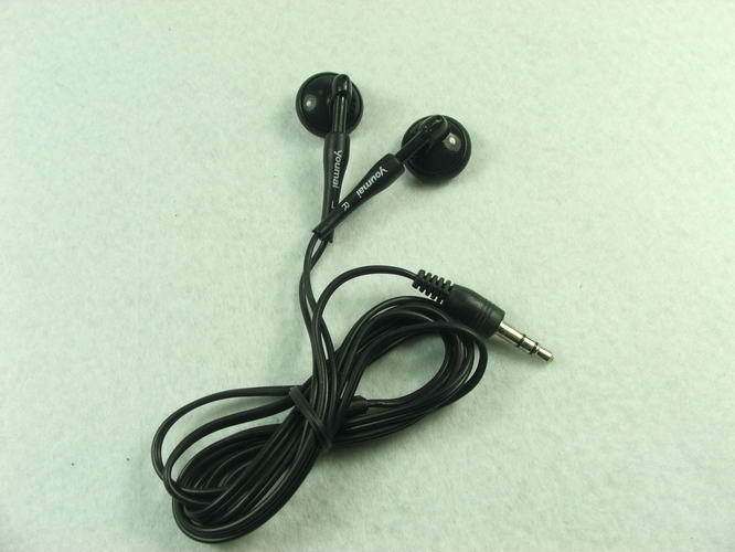 youmai headphones black cable length 1 2 meters subwoofer headphones Mobile phone headphones 3 5MM headphones