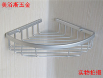 Space aluminum bathroom toilet toilet bathroom bathroom triangle rack tripod storage rack supplies Wall