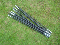 Double tent pole tent glass pole fiber glass pole tent accessories 7 sections 2 pieces