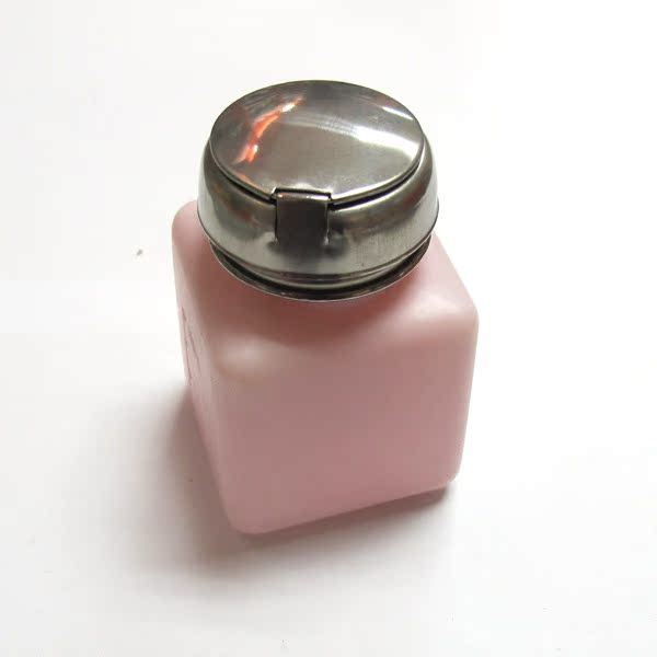 美甲用品 指甲工具 洗甲水 卸甲液 消毒水专用压瓶100ML/200ML