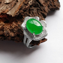 (Xingjia workshop)Egg noodle ring personalized customization K gold inlaid YP11294