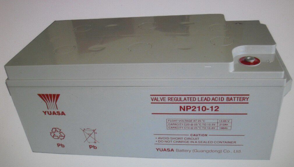 Spot YUASA Yuasa NP210-12 12V210AH DC screen cabinet UPS power supply communication battery