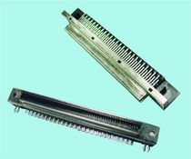  SCSI 100PIN board female seat SCSI female head 100-core 90-degree curved foot plug-in board female seat