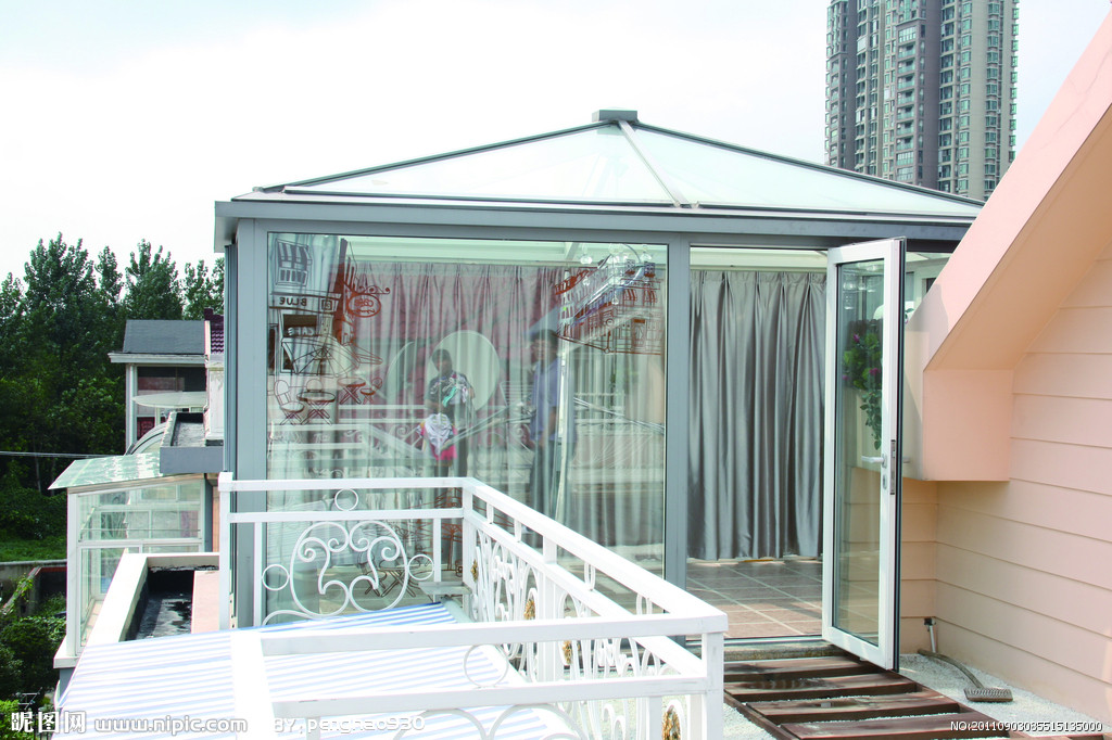 Germany's super-strong 6-way sealing window Villes broken bridge aluminium soundproof window broken bridge aluminium doors and windows sealing balcony