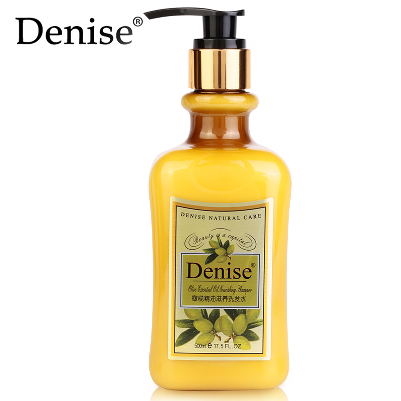 Denise丹尼诗橄榄精油滋养洗发水500ml补水滋养洗发露 营养抗毛躁