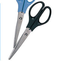 Deli scissors Deli 0603 scissors paper-cut knife Office scissors Student scissors paper-cut knife