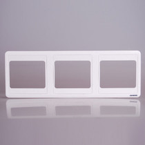  Siemens switch socket panel Vision Yabai wall switch Double frame Triple frame