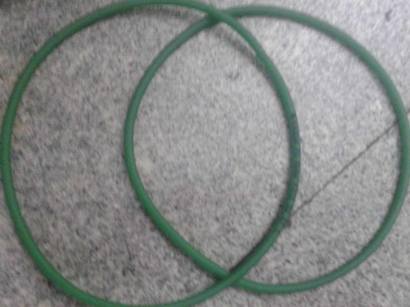 Industrial Belt PU Round Belt Green Red Polyurethane O-belt Connection Ring