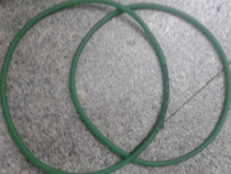 Industrial belt PU round belt green red polyurethane O-belt connecting ring