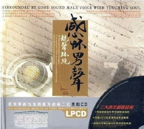 【正版现货】感怀男声（靓声环绕）2CD 黑胶精选 星文唱片 车载CD