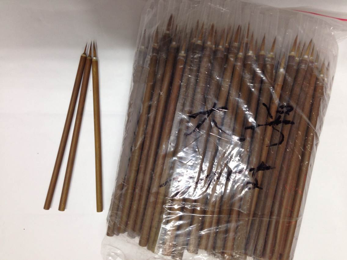 Special price self-production self-selling wolf pen sketching pen large medium and small gold Guipen sketchbook pen ceramic color painted pen to fill oil pen