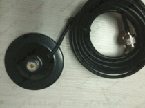 Car antenna clip side line card side line 50 Euro-5 feeder 5 meters with M connector with large suction cup
