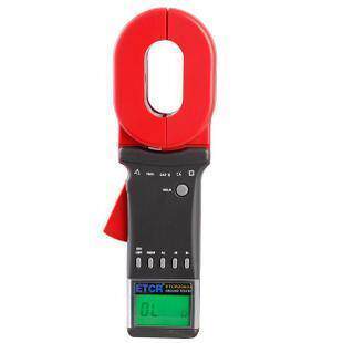 Guangzhou Iridium Tay Pincers Shape Earth Resistance Tester ETCR2000A Long Port Ground Resistance Tester