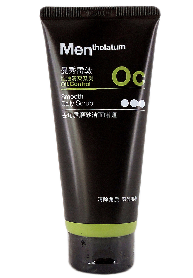 曼秀雷敦 男士去角质磨砂洁面啫喱100g 磨砂洁净 收缩毛孔不紧绷