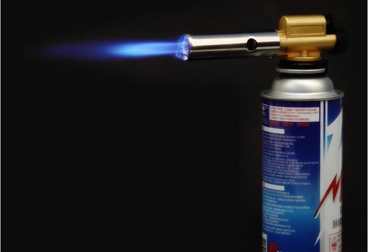 New Boutique Card Spray Fire Gun Lighter Barbecue Point Carbon Caramel Pudding Quick Heating Baking Spray Gun 