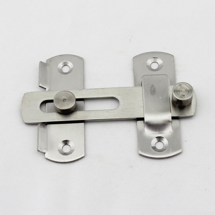 Thickened stainless steel door buckle Door chain buckle Door stopper Door bolt Door latch Stainless steel door safety door buckle