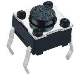 Crown seller promotion 6*6 light switch Push button switch Touch switch