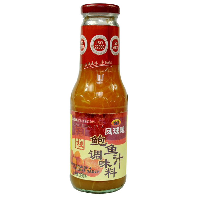 【天猫超市】凤球唛 瑶柱鲍鱼汁390g 澳洲风味调味料 鲜香无比