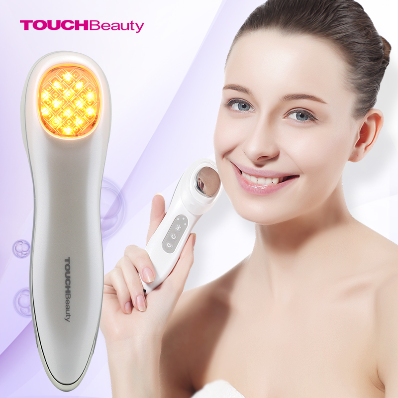 TOUCHBeauty专利正品 黄金光声波嫩肤仪 离子导入导出仪美容仪