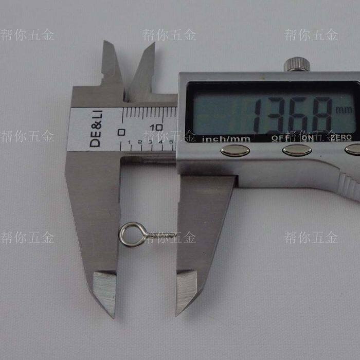 Minimum number of sheep eyes 00 Number of hooks O-type screw Sheep eye hook Sheep eye nail diy accessories Two colors optional