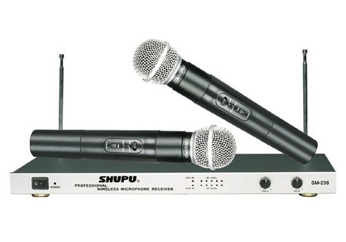SHUPU Shup Professional Wireless Micromic Performance with Wireless Microphone SM-236 SM-868