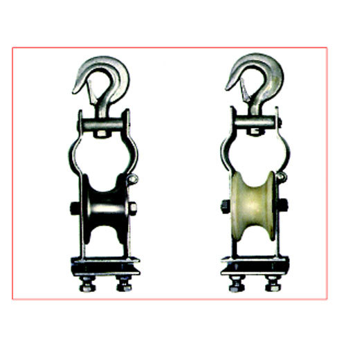 The unwinding of the line pulley