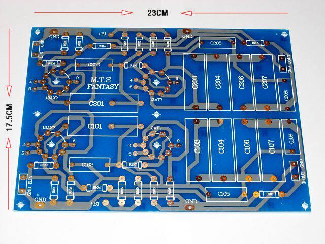 DIY electronic tube bile machine reference Matisse dream grade bile preamplifier circuit PCB board