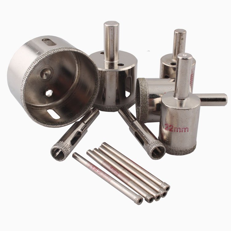 3-26mm diamond glass drill tile ceramic marble glass bore drilling and drilling reaming machine
