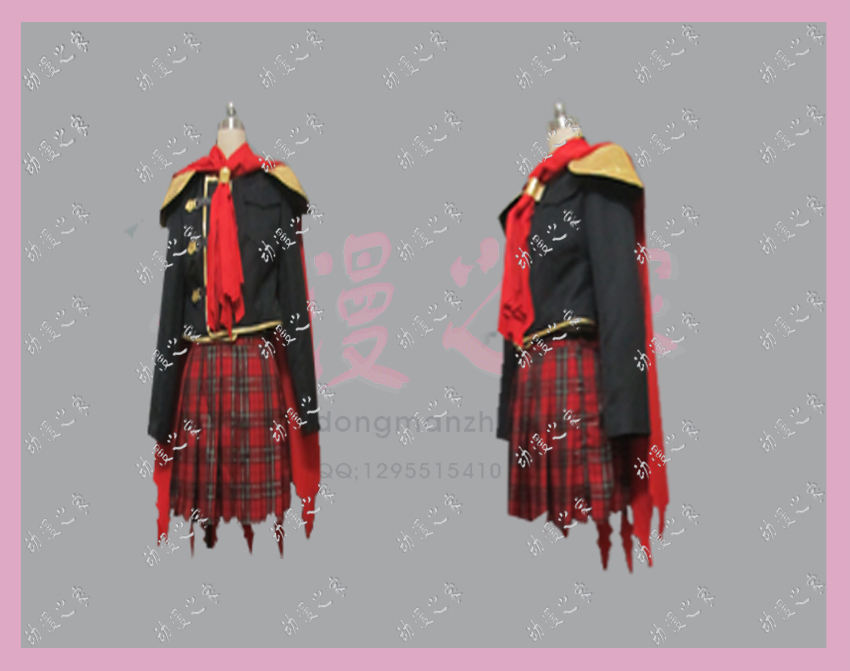 Cartoon House COSPLAY COSTUME SPACE WARRIOR ZERO-STYLE SEECE WOMEN'S DRESS