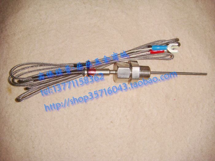 Movable ferrule armored thermal resistance (thermocouple) WZPK-391 temperature sensor K E PT100
