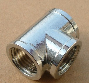 Water-cooling three-way connector micro 2-shaped tee G1 4 tee