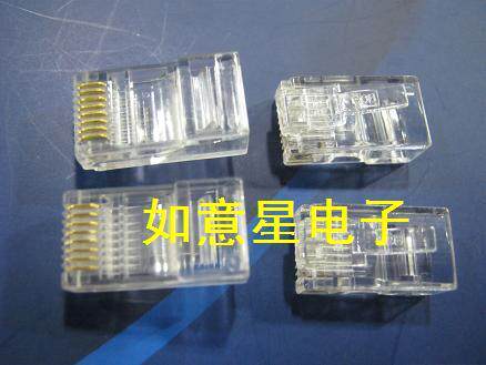 Crystal head of the network route joint