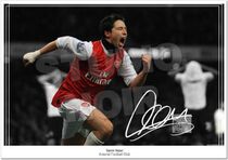 #Arsenal Samir Nasri in Samir Nasri Signature photo #1