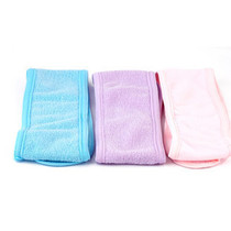Cotton sticky buckle bathing bag headscarf hair with a beauty towel wash face to do face mask good help hand sticking style
