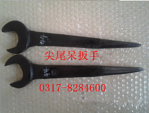 Straight handle dumb wrench single head dumb wrench pointed tail dumb wrench crowbar dumb wrench dumb wrench S24
