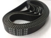 Industrial belt rubber timing belt HTD-3M-345 ARC tooth pitch 3MM complete specifications